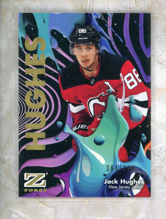 2024-25 Metal Universe Metal Universe #47 Jack Hughes 399 Raw trading card