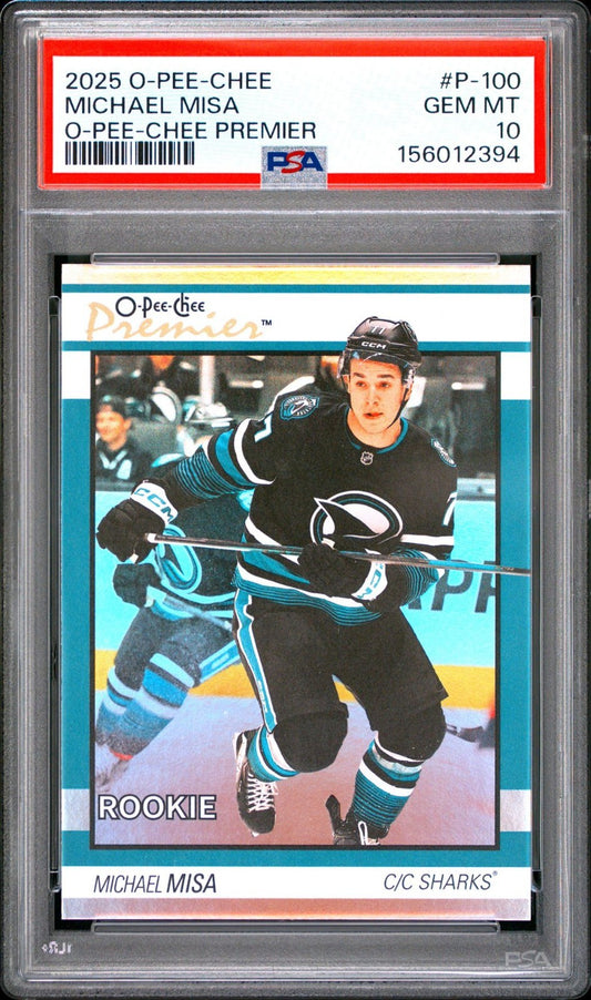 2025-26 O-Pee-Chee O-Pee-Chee #P-100 Ben Kindel Retro PSA 10 Graded trading card