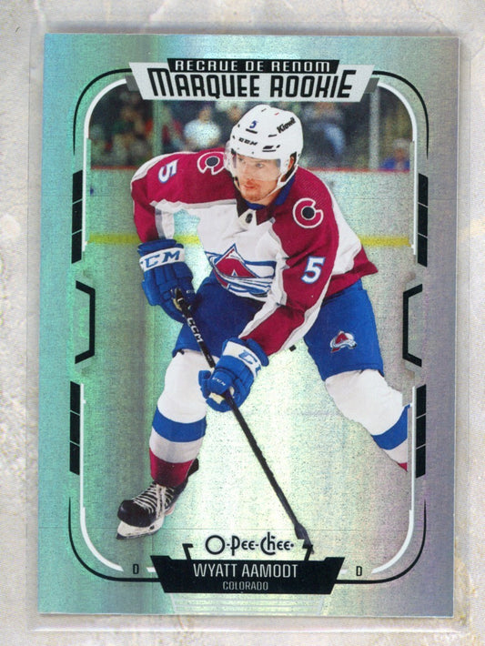 2025-26 O-Pee-Chee O-Pee-Chee #576 Wyatt Aamodt 350 Raw trading card
