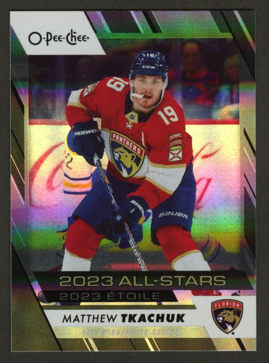 2023-24 O-Pee-Chee O-Pee-Chee #511 Matthew Tkachuk 100 Raw trading card