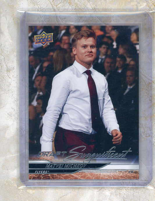 2024-25 Upper Deck Extended Series Matvei Michkov Draft Swagnificent #DSA-1 Raw